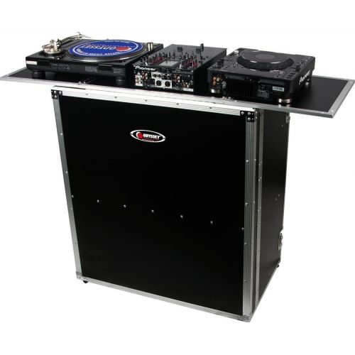  ODYSSEY Odyssey FZF5437T 54 x 37 Portable Foldout Mobile DJ Combo Table+Headphones