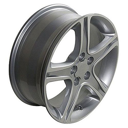  OE Wheels LLC OE Wheels 17 Inch Fit Lexus IS Silver Machd 17x7 Rims Hollander 74157 SET