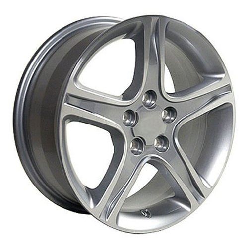  OE Wheels LLC OE Wheels 17 Inch Fit Lexus IS Silver Machd 17x7 Rims Hollander 74157 SET