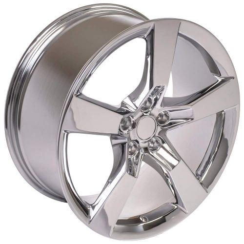  OE Wheels LLC OE Wheels 20 Inch Fits Chevy Camaro 10-2018 SS Style CV11 20x9 Rims Chrome SET