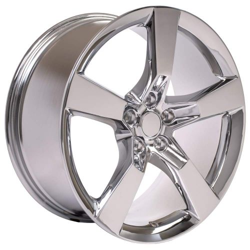  OE Wheels LLC OE Wheels 20 Inch Fits Chevy Camaro 10-2018 SS Style CV11 20x9 Rims Chrome SET