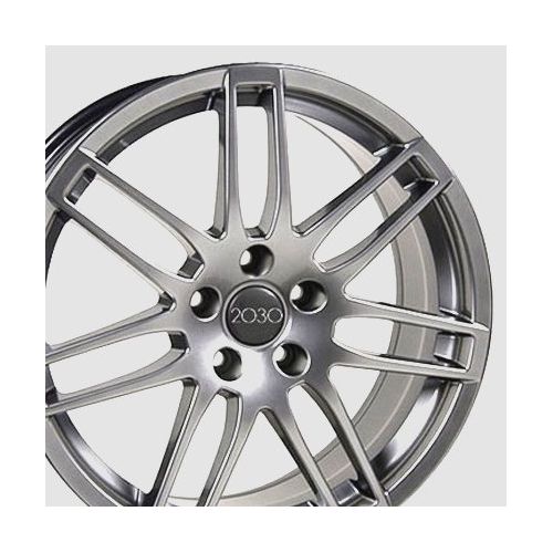  OE Wheels LLC OE Wheels 18 Inch Fits Volkswagen CC Beetle Audi A3 A8 A4 A5 A6 TT RS4 Style AU05 Hyper Silver 18x8 Rim