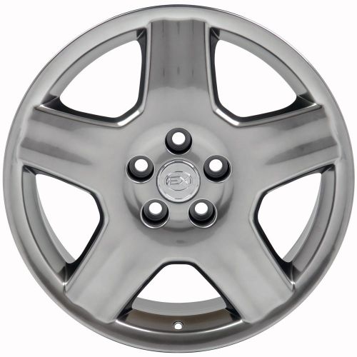  OE Wheels LLC 18x7.5 Wheel Fits Lexus, Toyota - LS 430 Style Hyper Black Rim, Hollander 74179