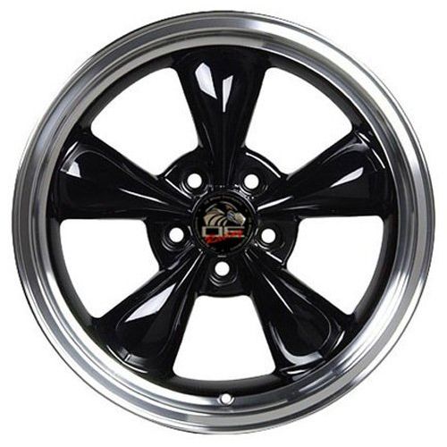  OE Wheels LLC 17x9 Wheel Fits Ford Mustang - Bullitt Style Black Rim