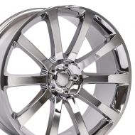 OE Wheels LLC OE Wheels 20 Inch Fits Chrysler 300 Challenger SRT8 Charger SRT8 Magnum 300 SRT Style CL02 Chrome 20x9 Rim Hollander 2253