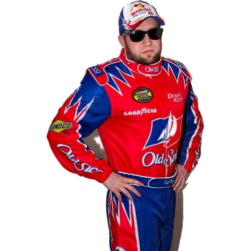  할로윈 용품OEM Cal Naughton Jr Jumpsuit + Cap Costume Talladega Nights