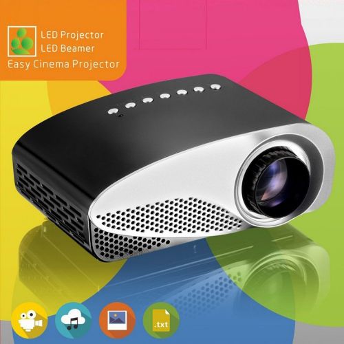  OEM Projectors OEM K2 LED LCD (QVGA) Mini Video Projector - US Version (Includes Warranty) - Black (FP3224K2)