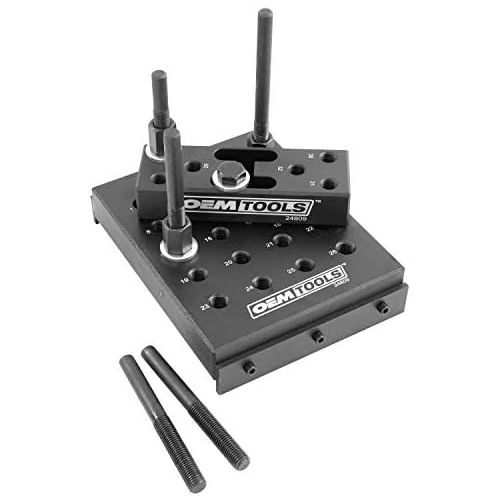  OEMTOOLS 24809 Universal Drill Press Support Plate Set - Bearing Bushing Repair/Removal/Installation