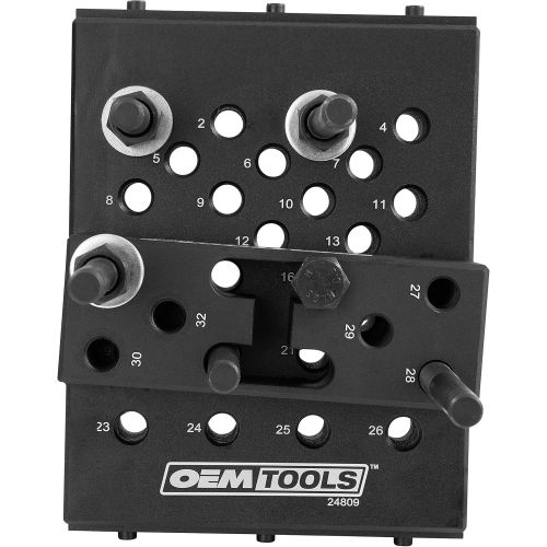  OEMTOOLS 24809 Universal Drill Press Support Plate Set - Bearing Bushing Repair/Removal/Installation