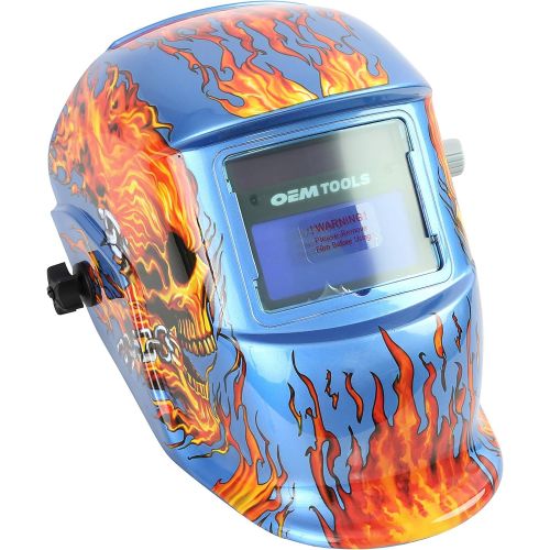  OEMTOOLS 24358 Automatic Darkening Welding Helmet with Grinding Function