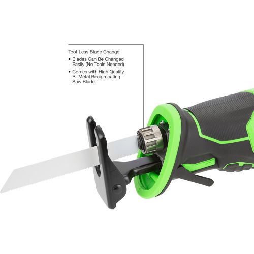  OEMTOOLS 24491 20V MAX Li-Ion Reciprocating Saw