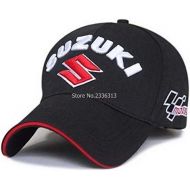 [아마존베스트]OEWFM Baseball Cap Black Blue Outdoor Mens Sports Motorcycle Suzuki Baseball Caps Car Caps Sun Hats