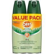 [아마존베스트]OFF! Deep Woods Insect Repellent VIII Dry, 4 oz. (2 ct)