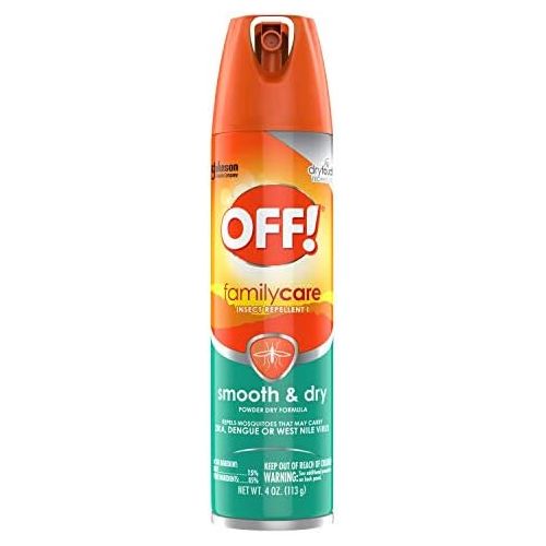  [아마존베스트]OFF! FamilyCare Insect Repellent I Smooth & Dry 4 oz