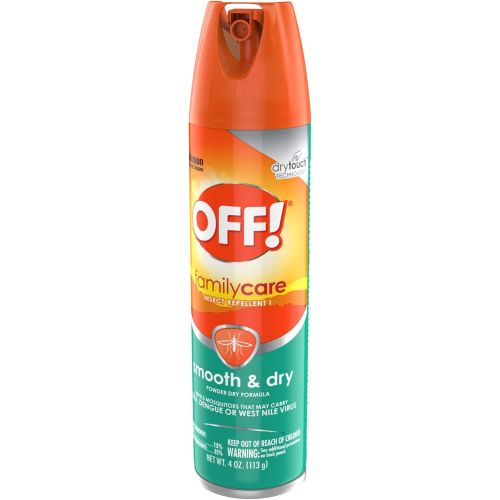  [아마존베스트]OFF! FamilyCare Insect Repellent I Smooth & Dry 4 oz