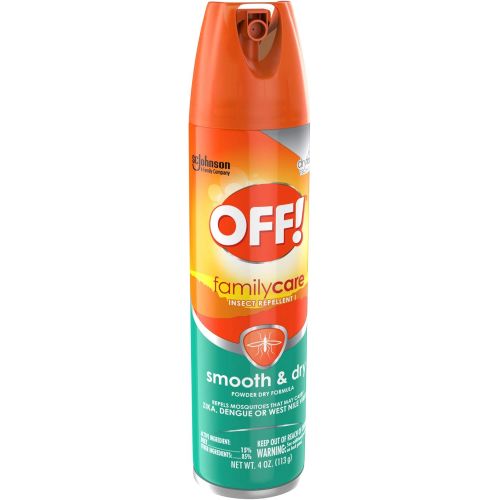  [아마존베스트]OFF! FamilyCare Insect Repellent I Smooth & Dry 4 oz