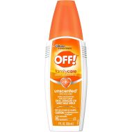 [아마존베스트]OFF! FamilyCare Insect Repellent IV, Unscented, 9 oz, 1 ct