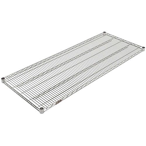  OFM X5 18 x 36 Heavy Duty Wire Shelf in Chrome