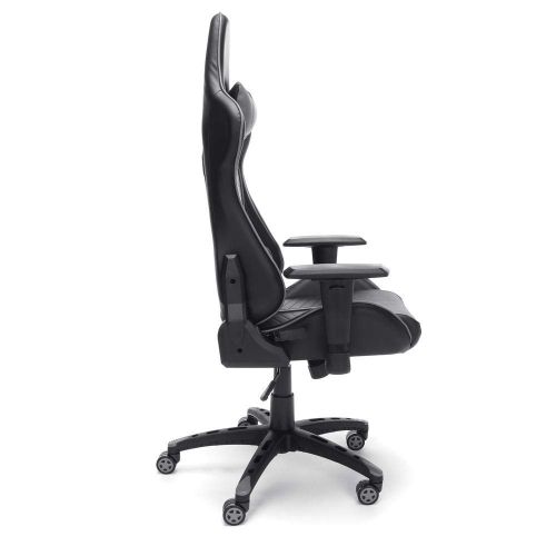  Essentials by OFM ESS-6065 Racing Style Gaming Chair, Gray