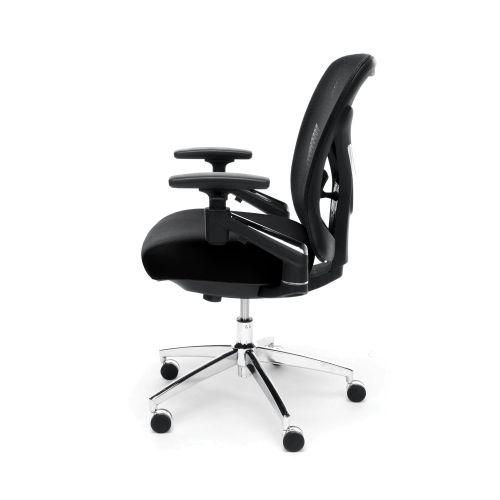  OFM 257-BLK 24-Hour Big & Tall Mesh Chair, black Office Chair, 36 Height, 28 Wide, 27 Length