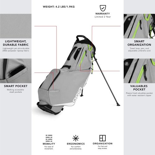  [아마존베스트]OGIO SHADOW Fuse 304 Golf Stand Bag