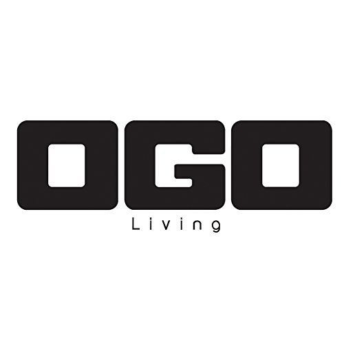  OGO LIVING, Edelstahl, rostfrei, durchsichtig, 16 x 16 x 30 cm