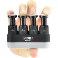 Finger Strengthener,4 Tension Adjustable Hand Grip Exerciser Ergonomic Silicone Trainer for Guitar,Piano,Trigger Finger Training, Arthritis Therapy and Grip, Rock climbing (AHF-03)