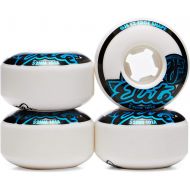 OJ Elite Ez Edge 101a Pack of 4 Skateboard Wheel 53mm White