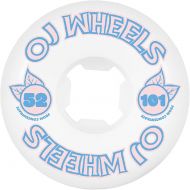 OJ III Skateboard Wheels 52mm from Concentrate Hardline 101A White/Blue