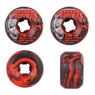 OJ III Skateboard Wheels Bloodsuckers 97A Red/Black Swirl 54mm