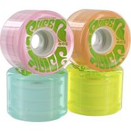 OJ Wheels Super Juice Transparent Pastel Mix Skateboard Wheels - 60mm 78a (Set of 4)