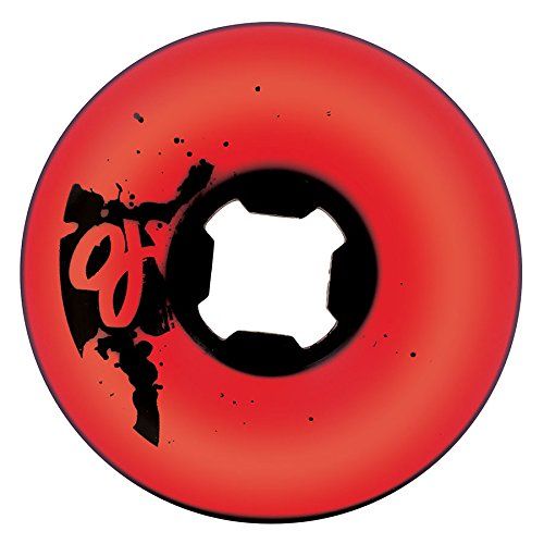  OJ Wheels 54mm Bloodsuckers Red 97a Skateboard Wheelset