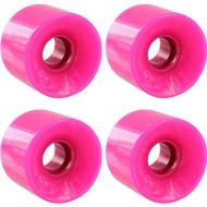 OJ Wheels Mini Hot Juice Solid Pink Skateboard Wheels - 55mm 78a (Set of 4)
