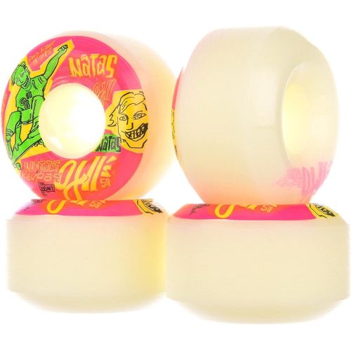  OJ Wheels OJ III Skateboard Wheels Natas Kaupas OJ2 Original Hardline 58mm 95A White