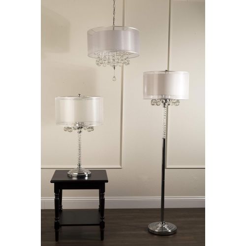  OK Lighting OK-5149F Moiselle Floor Lamp, 61.5 x 17 x 17