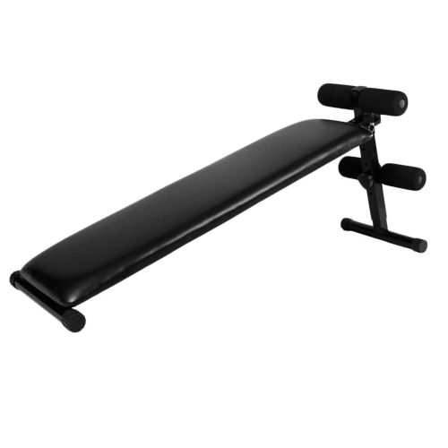  OKAYO Professional Adjustable Decline Sit up Bench Crunch Board Durable Fitness Exercise Tool