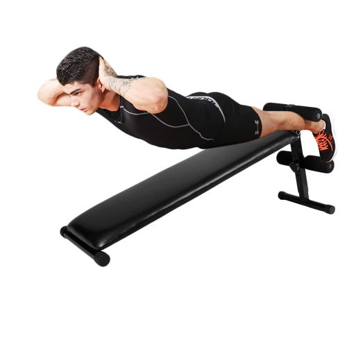  OKAYO Professional Adjustable Decline Sit up Bench Crunch Board Durable Fitness Exercise Tool