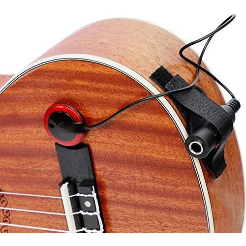  [아마존베스트]OKBY Guitar Pickup Piezo Contact Microphone Pickup for Guitar Ukulele Erhu Banjo Musical Instrument