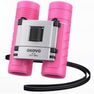[아마존베스트]OKOVO Binoculars for Kids, 10x22 High-Resolution Real Optics - Compact Shock Proof Kids Binoculars for Bird Watching - Spy Games - Outdoor Play, Best Gifts for 3-12 Years Old Girls