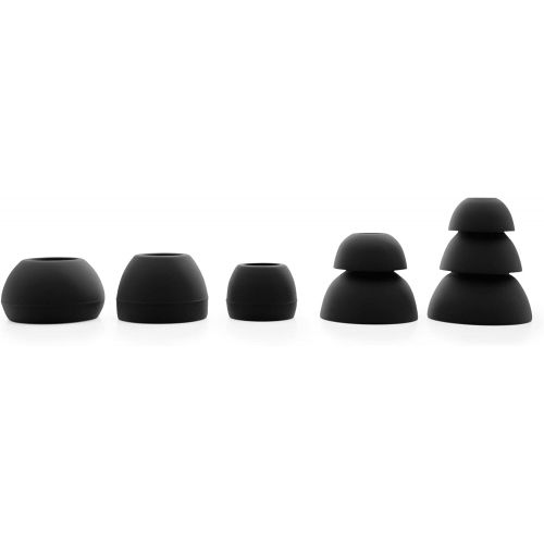  [아마존베스트]OKULI Set Of 22 Silicone EarBuds Ear Tips For Earphones (Small, Medium, Large)