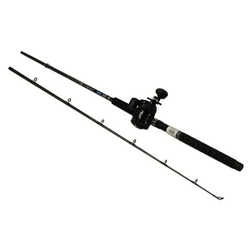  OKUMA CP-LT-762M-20DXT Great Lakes Trolling Combo, 20Dxt, 2BB Bearings, 76 Length, 2 Piece Rod, Medium Action