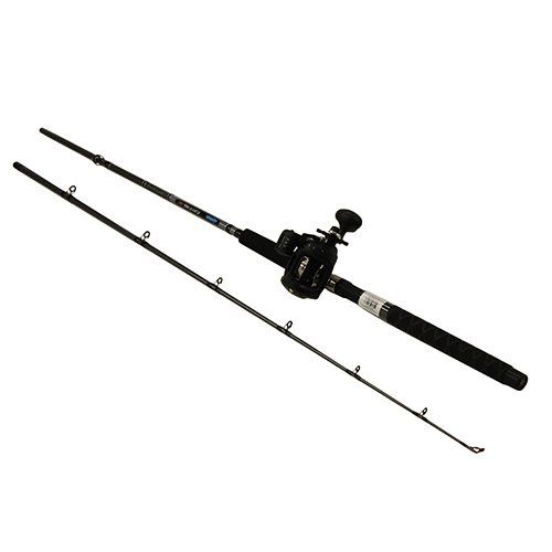  OKUMA CP-LT-762M-20DXT Great Lakes Trolling Combo, 20Dxt, 2BB Bearings, 76 Length, 2 Piece Rod, Medium Action