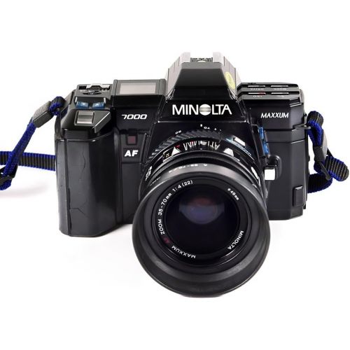 [아마존베스트]OLDCAMS Minolta Maxxum 7000 Autofocus SLR 35mm Film camera with Minolta AF 35-70mm Lens in Working condition and Strap