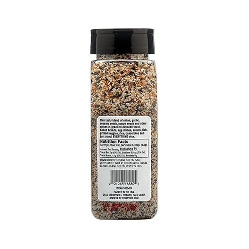  Olde Thompson Everything Bagel Seasoning, Spice And Seasoning Blend 11.5 oz