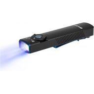 OLIGHT Arkfeld UV Rechargeable EDC Flashlight 1000 Lumens with 365nm UV Light, Flat Flashlight for Outdoors, Emergency, Working, Pet Urine Detection (Cool White Light: 5700~6700K)
