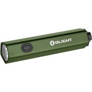 OLIGHT Diffuse Rechargeable EDC Pocket Flashlight, 700 Lumens USB-C Charging Keychain Flashlights, High-Performance LED Light, AA Flashlight for Outdoor and Night Working(OD Green)