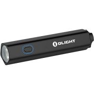 OLIGHT Diffuse Rechargeable EDC Pocket Flashlight, 700 Lumens USB-C Charging Keychain Flashlights, High-Performance LED Light, AA Flashlight for Outdoor and Night Working(Black)