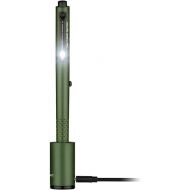 OLIGHT O'Pen Glow EDC Pen Light, 120 Lumens with Green Beam, Rechargeable LED Flashlight for Outdoor Uses, Writing, Adventure, Professional Business Gift(OD Green)
