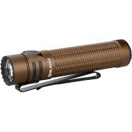 OLIGHT Warrior Mini3 1750 Lumens Rechargeable Tactical Flashlight with Dual Switch and Proximity Sensor, LED Flashlight for EDC, Outdoor, Camping and Emergency (Desert Tan)