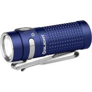 OLIGHT Baton4 Rechargeable EDC Flashlight, LED Pocket Flashlight 1300 Lumens with Magnetic Charging Cable, Small Powerful Bright Flashlight for Home, Camping, and Emergencies (Regal Blue)